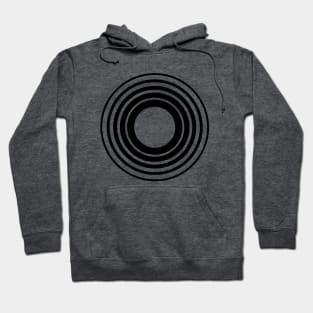 Black Universe of Energy Logo Hoodie